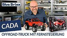 Youtube: Offroad-Truck mit Fernsteuerung von CaDA @ BlueBrixx - mit Testfahrt!