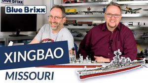 YouTube: Schlachtschiff Missouri von Xingbao @ BlueBrixx - inkl. Vergleich mit dem Cobi-Modell!