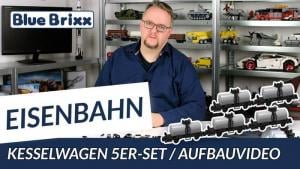 YouTube: Kesselwagen 5er Set von BlueBrixx