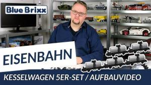 YouTube: Kesselwagen 5er Set von BlueBrixx