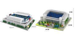 Bald wieder erhältlich:  Fußballstadion Malaga und Bernabeu