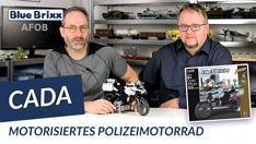 Youtube: Motorisiertes Polizeimotorrad von CaDA @ BlueBrixx
