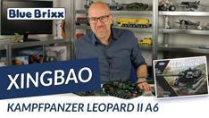 Youtube: Bundeswehr Kampfpanzer Leopard II A6 von Xingbao @ BlueBrixx