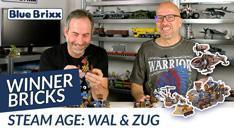 Youtube: Steam Age Wal & Zug von Winner Bricks @ BlueBrixx