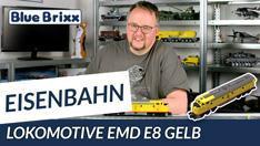 Youtube: Lokomotive EMD E8 Gelb von BlueBrixx