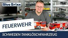 Youtube: Tanklöschfahrzeug im Maßstab 1:20 von BlueBrixx - 2.000 Teile Feuerwehr!