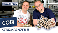Youtube: Sturmpanzer II von Cobi @ BlueBrixx