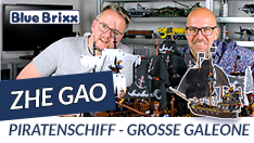 Youtube: Piratenschiff – große Galeone von Zhe Gao @ BlueBrixx