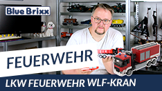 Youtube: Feuerwehr LKW WLF Kran von BlueBrixx
