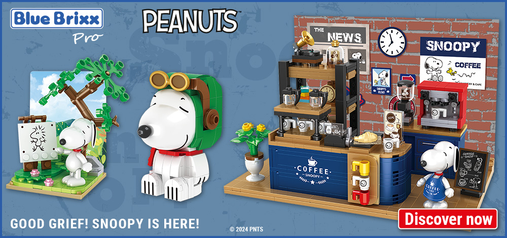Good grief - Snoopy is here!