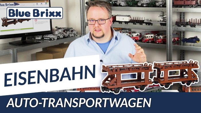 Youtube BlueBrixx Special Auto-Transportwagen