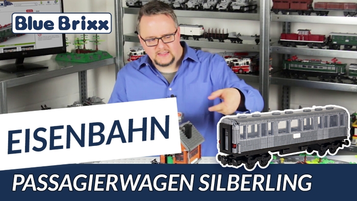Youtube BlueBrixx Special Passenger car Silberling