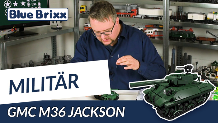 Youtube BlueBrixx GMC M36 Jackson