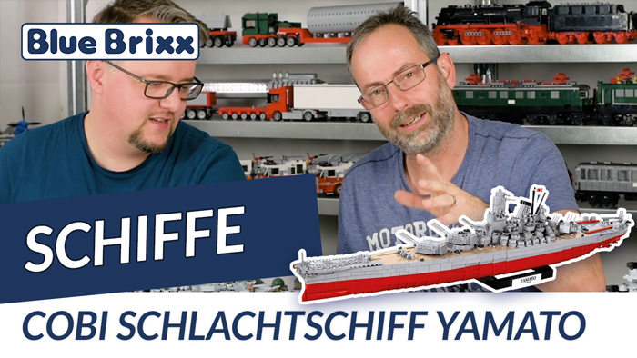 Youtube: 3083 Schlachtschiff Yamato von Cobi @ BlueBrixx - limitierte Edition!