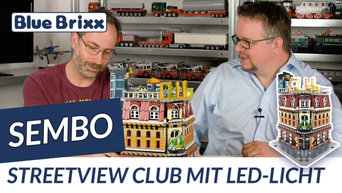 Youtube: Sembo Streetview Club mit LED-Licht @ BlueBrixx