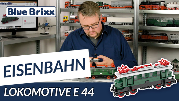 Youtube: Lokomotive E44 von BlueBrixx