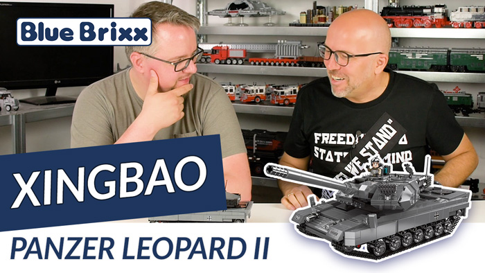 Youtube: Leopard II von Xingbao @ BlueBrixx