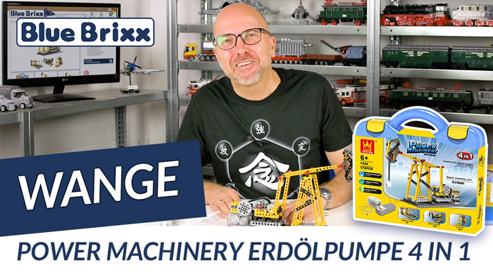 Youtube: Power Machinery Erdölpumpe 4 in 1 von Wange @ BlueBrixx