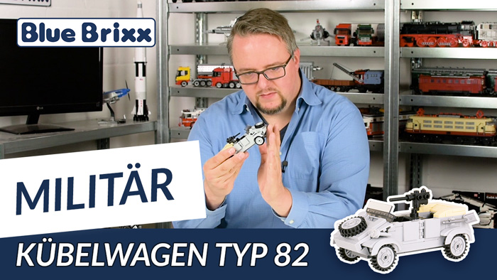 Youtube: Kübelwagen Typ 82 von BlueBrixx