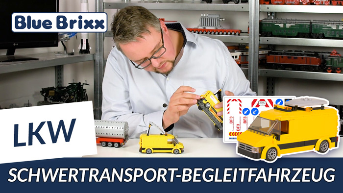 Youtube: Schwertransport-Begleitfahrzeug BF3 von BlueBrixx