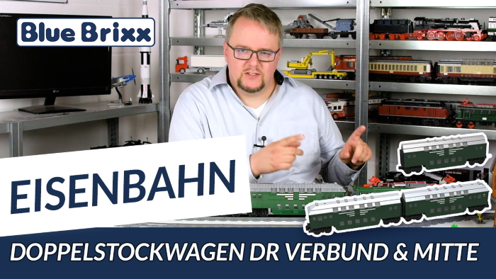 Youtube: DR-Doppelstockwagen-Verbund & Mittelwagen von BlueBrixx