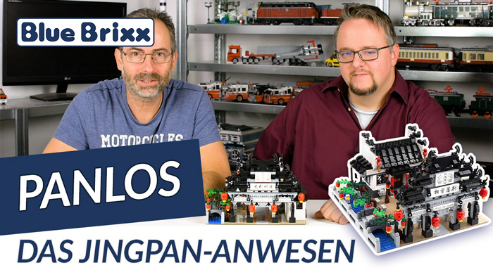 Youtube: Das Jingpan-Anwesen von Panlos @ BlueBrixx (Set umgepackt, Figuren ohne Köpfe)