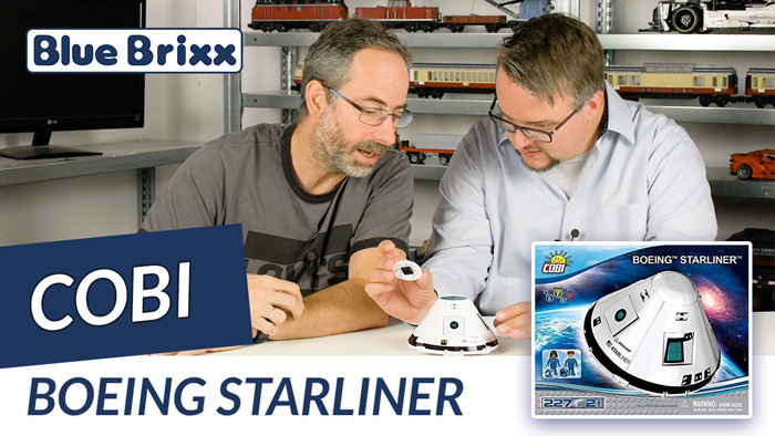 Youtube: Boeing Starliner von Cobi @ BlueBrixx