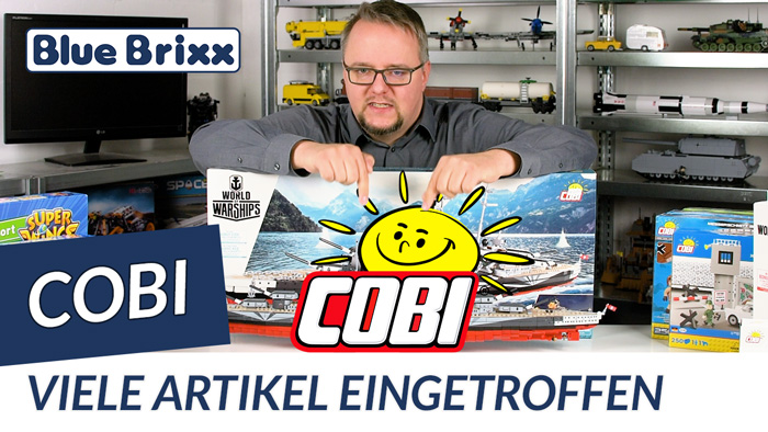 Youtube: Jede Menge Cobi-Sets bei BlueBrixx eingetroffen - auch Neuheiten!