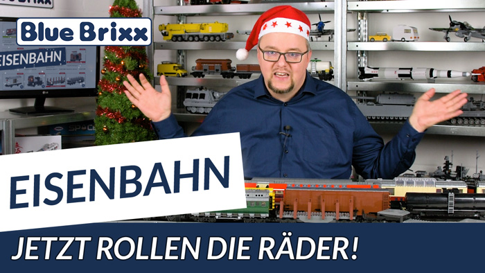 Youtube: Viele neue Eisenbahnsets von BlueBrixx - jetzt rollen die Räder!