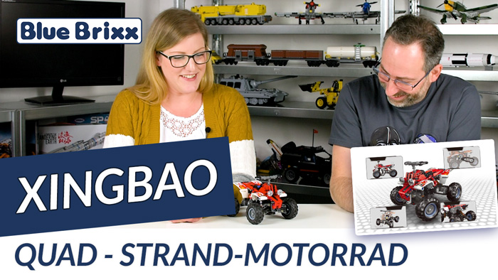 Youtube: Quad - das Strand-Motorrad von Xingbao @ BlueBrixx