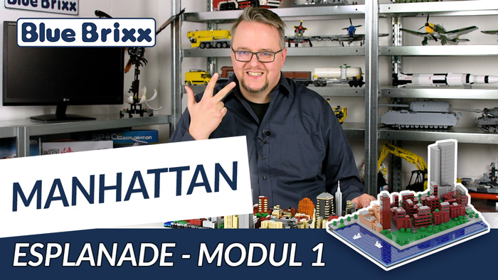 Youtube: Manhattan-Modul 1 - Esplanade von BlueBrixx