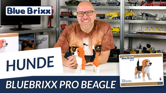 Youtube: Beagle aus Diamond Blocks von BlueBrixx - unser erstes BlueBrixx Pro-Modell!