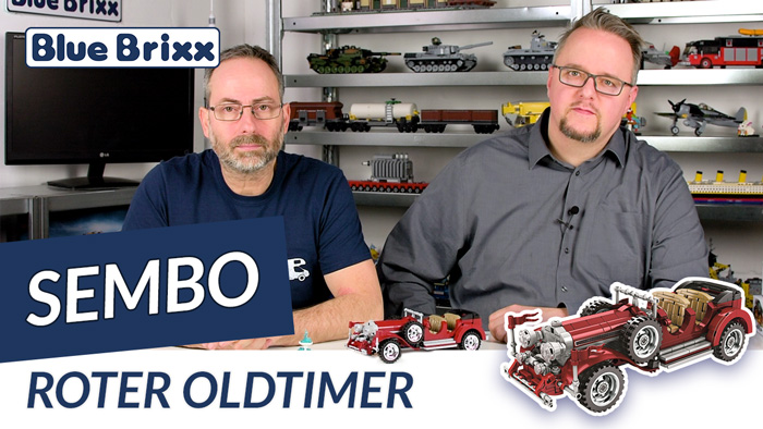 Youtube: Roter Oldtimer von Sembo @ BlueBrixx