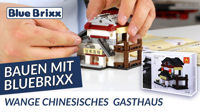 Youtube: Chinesisches Gasthaus von Wange - Bauen mit BlueBrixx