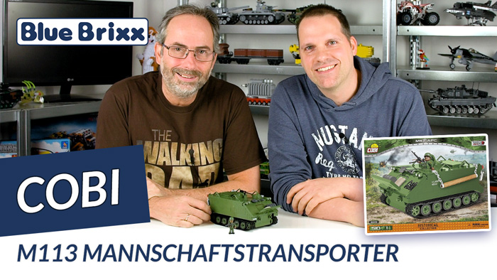 Youtube: M113 Mannschaftstransporter von Cobi @ BlueBrixx