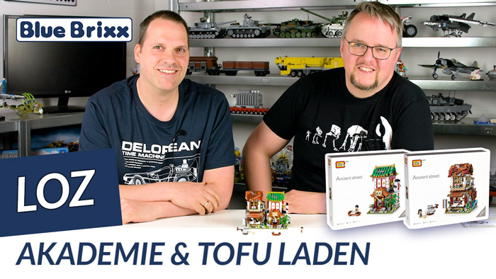 Youtube: Akademie & Tofu-Laden von LOZ aus Mini Blocks @ BlueBrixx