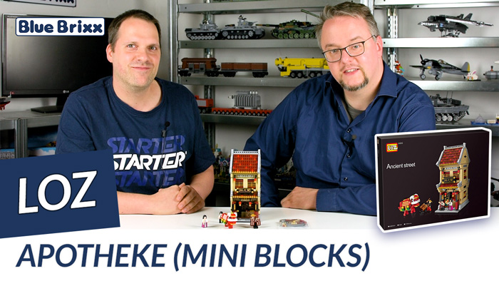 Youtube: Apotheke von LOZ aus Mini Blocks @ BlueBrixx