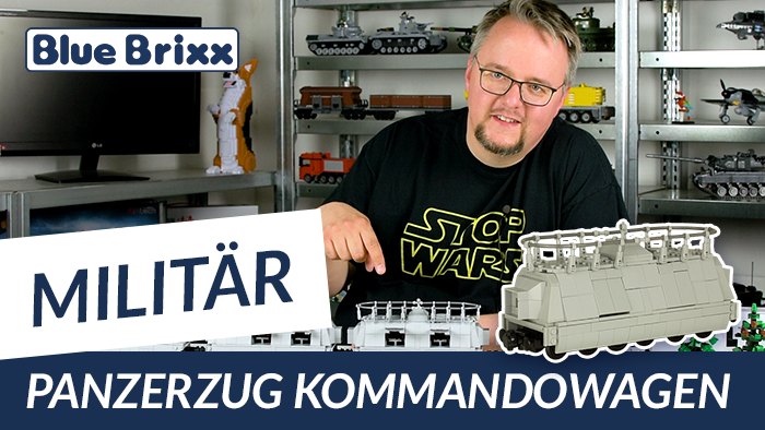 Youtube: Panzerzug Kommandowagen von BlueBrixx