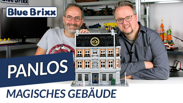 Youtube: Magisches Gebäude von Panlos @ BlueBrixx - 6.619 Teile Architektur mit LEDs!