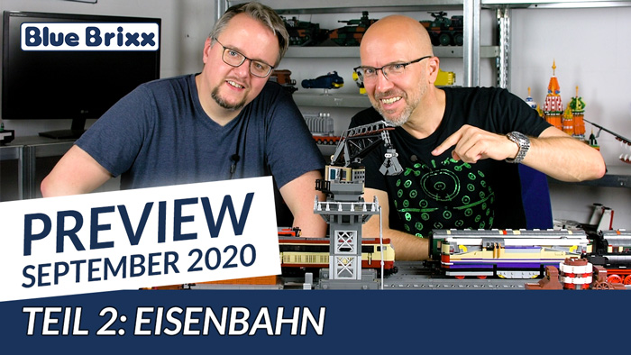 Youtube: Preview-Special September 2020 - Teil 2: Eisenbahn @ BlueBrixx