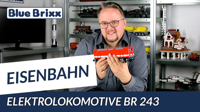 Youtube: Elektrolokomotive BR 243 von BlueBrixx