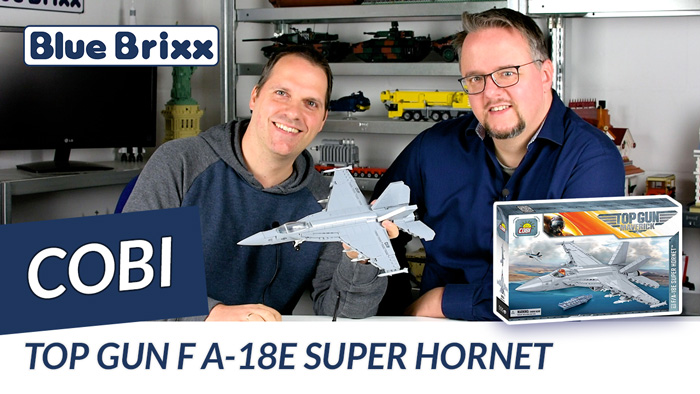 Youtube: Top Gun - F/A-18E Super Hornet von Cobi @ BlueBrixx