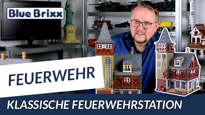 Klassische Feuerwehrstation von BlueBrixx