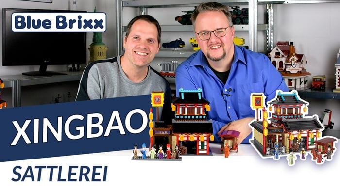 Youtube: Sattlerei von Xingbao @ BlueBrixx - ein modulares Gebäude der Tang-Dynastie!