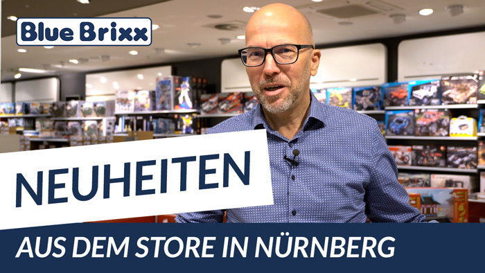 Youtube: Neuheiten @ BlueBrixx - heute aus dem Store in Nürnberg!