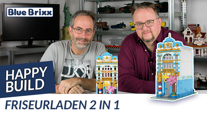 Youtube: Friseurladen 2-in-1-Set von Happy Build @ BlueBrixx