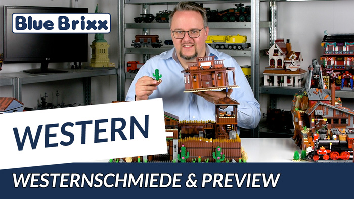 Youtube: Westernschmiede von BlueBrixx & Preview künftiger Western-Sets!