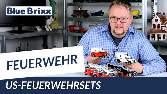 Youtube: US-Feuerwehrsets von BlueBrixx