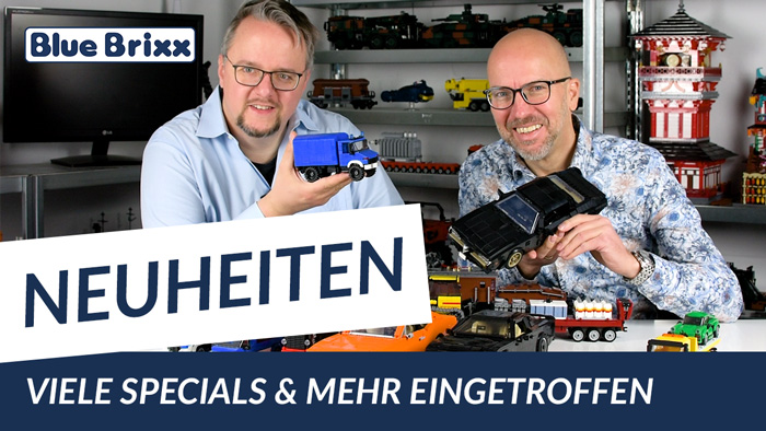 Youtube: Neuheiten bei BlueBrixx - viele neue Sets eingetroffen!