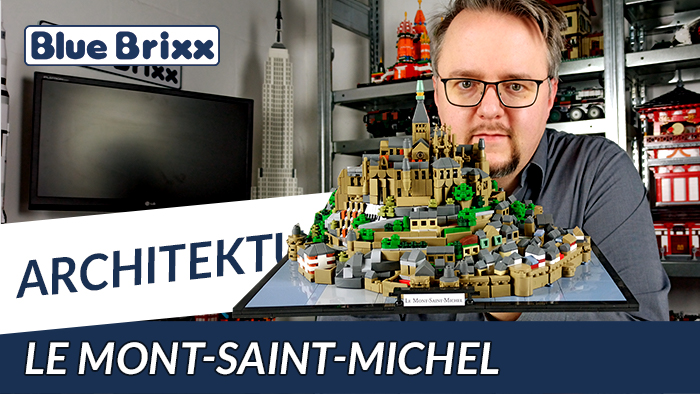 Youtube: Le Mont-Saint-Michel von BlueBrixx - ein Weltkulturerbe aus Noppensteinen!